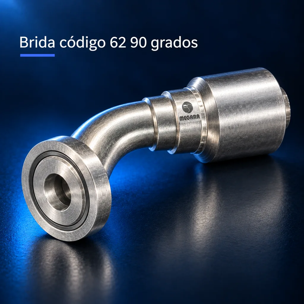 Brida Código 62 90 Grados 1" x 3/4" R12