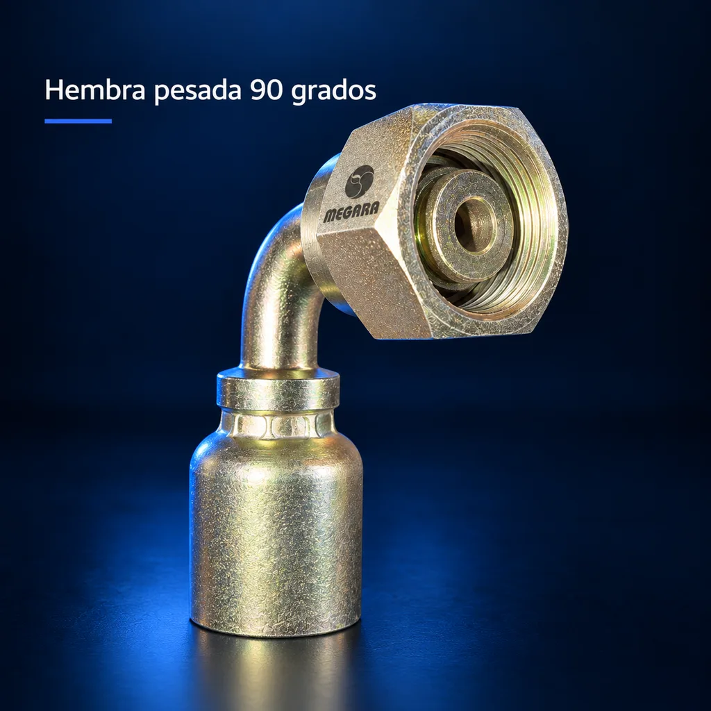 Hembra Pesado 90 Grados R1-R2